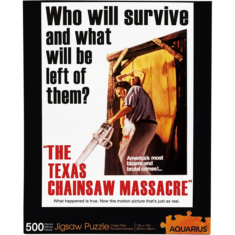 Puzzle 500 piese Aquarius - Texas Chainsaw Massacre (Aquarius-Puzzle-62224)