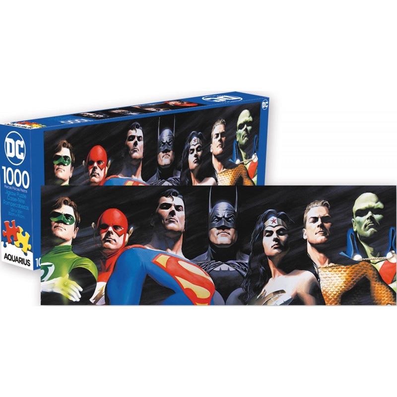 Puzzle 1000 piese panoramic Aquarius - DC Comics Justice League (Aquarius-Puzzle-73058)