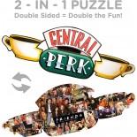 Puzzle 600 piese fata/verso contur Aquarius - Friends - Central Perk (Aquarius-Puzzle-75029)