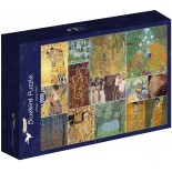 Puzzle 6000 piese Bluebird Puzzle - Gustav Klimt:Collage (Art-By-Bluebird-60156)
