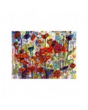 Puzzle 6000 piese Bluebird Puzzle - Sally Rich: Poppies (Art-by-Bluebird-60157)