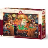 Puzzle 500 piese Art Puzzle - The Gambler Dogs (Art-Puzzle-5094)