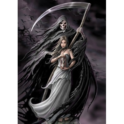 Puzzle 1000 piese Art Puzzle - Anne Stokes:Timeless...