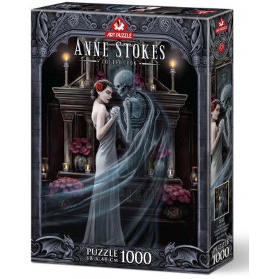 Puzzle 1000 piese Art Puzzle - Anne Stokes:Forever... 2