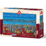 Puzzle 1000 piese Art Puzzle - An Istanbul Tale (Art-Puzzle-5234)