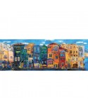 Puzzle 1000 piese panoramic Art Puzzle - Color Town (Art-Puzzle-5350)