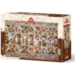 Puzzle 3000 piese Art Puzzle - Leonardo Da Vinci:The Sistine Chapel (Art-Puzzle-5525)