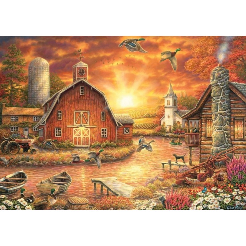 Puzzle 3000 piese Art Puzzle - Chuck Pinson: A new Day (Art-Puzzle-5526)