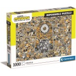 Puzzle 1000 piese Clementoni - Impossible Puzzle - Minions (Clementoni-39554)