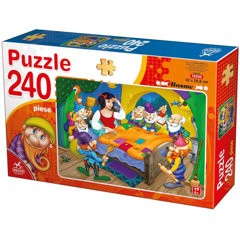 Puzzle 240 piese D-Toys - Snow White...