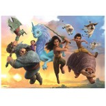 Puzzle 100 piese XXL Dino - Raya (Dino-34351)