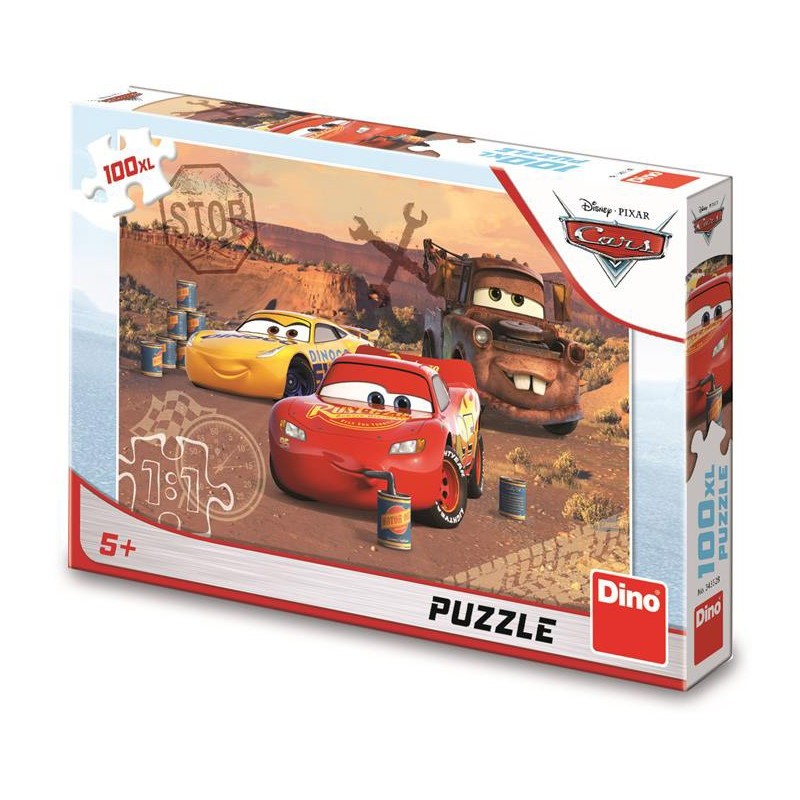 Puzzle 100 piese XXL Dino - Cars...