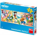 Puzzle 150 piese XXL panoramic Dino - Mickey (Dino-39331)