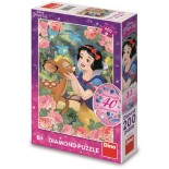 Puzzle 200 piese XXL Dino - Diamond Puzzle - Snow White (Dino-42221)