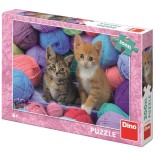 Puzzle 300 piese XXL Dino - Cats (Dino-47228)