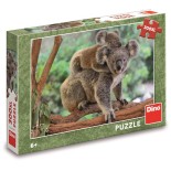 Puzzle 300 piese XXL Dino - Koalas (Dino-47230)