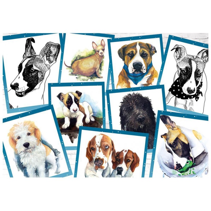 Puzzle 500 piese Dino - The Dog Gump...