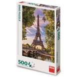 Puzzle 500 piese Dino - Eiffel Tower (Dino-50256)