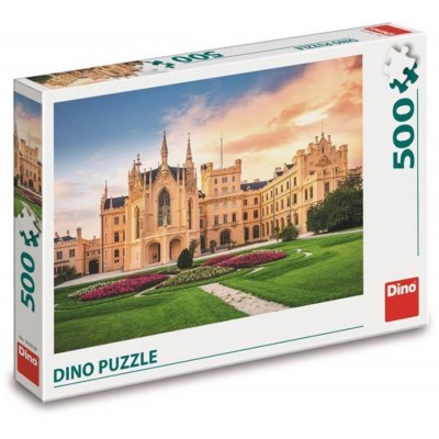 Puzzle 500 piese Dino - Lednice Castle (Dino-50262) 2