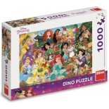 Puzzle 1000 piese Dino - Disney Princess (Dino-53292)