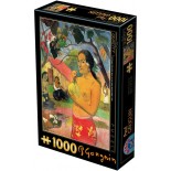 Puzzle 1000 piese D-Toys - Paul Gauguin:Eu Haere Ia Oe (Dtoys-69894)