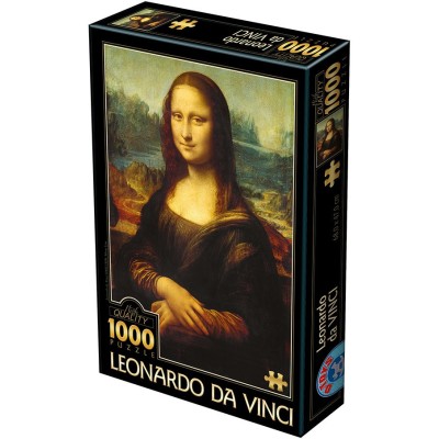 Puzzle 1000 piese D-Toys - Leonardo Da Vinci:Mona Lisa... 2