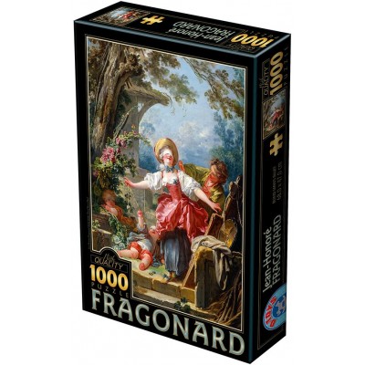 Puzzle 1000 piese D-Toys - Jean-Honore Fragonard:Blind... 2