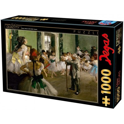 Puzzle 1000 piese D-Toys - Edgar Degas:The Dance Class... 2