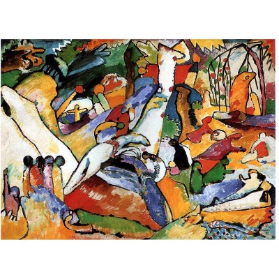 Puzzle 1000 piese D-Toys - Vassily Kandinsky:Composition...