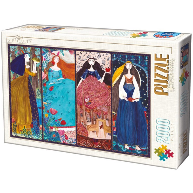 Puzzle 2000 piese D-Toys - Andrea...