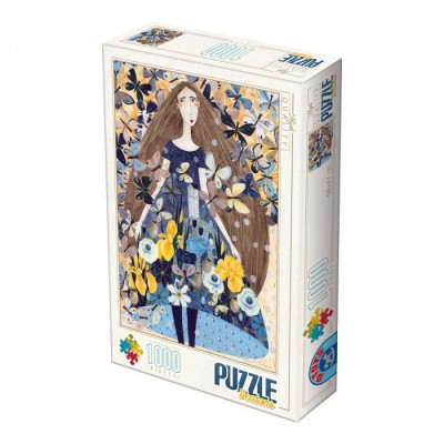 Puzzle 1000 piese D-Toys - Andrea Kurti:Spring (Dtoys-74102) 2