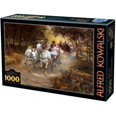 Puzzle 1000 piese D-Toys - Alfred...