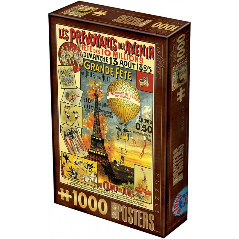 Puzzle 1000 piese D-Toys - Vintage...