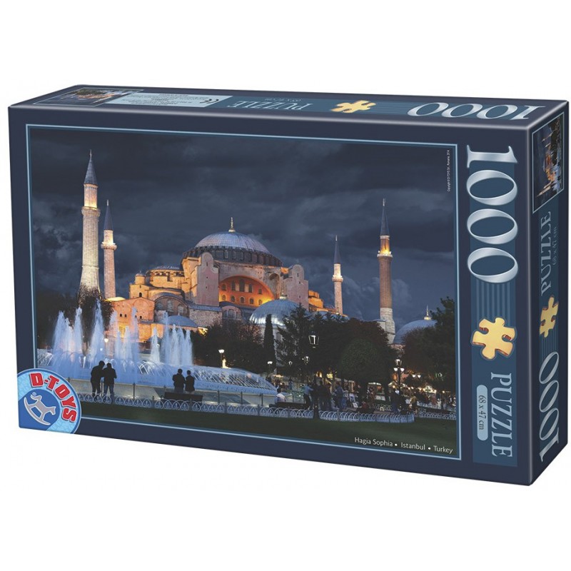 Puzzle 1000 piese D-Toys - Hagia...
