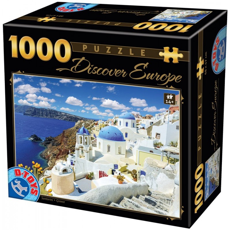 Puzzle 1000 piese D-Toys - Discover...