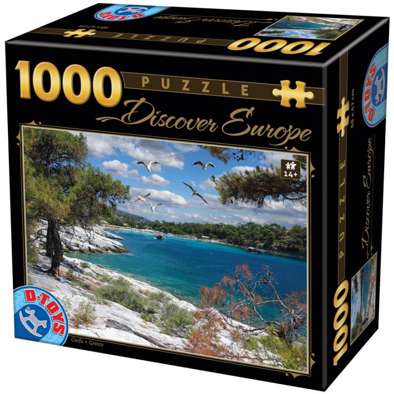 Puzzle 1000 piese D-Toys - Discover...