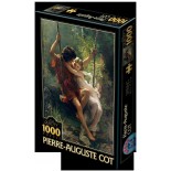 Puzzle 1000 piese D-Toys - Pierre-Auguste Cot:Spring, 1873 (Dtoys-75031)