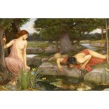 Puzzle 1000 piese D-Toys - John William Waterhouse:Echo and Narcissus (Dtoys-75048)
