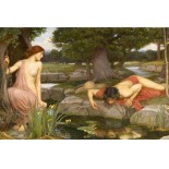 Puzzle 1000 piese D-Toys - John William Waterhouse:Echo and Narcissus (Dtoys-75048)