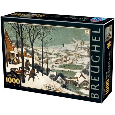 Puzzle 1000 piese D-Toys - Pieter Bruegel:Hunters in the...