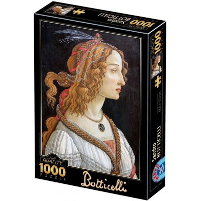 Puzzle 1000 piese D-Toys - Sandro Botticelli:Idealised...