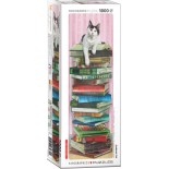 Puzzle 1000 piese panoramic Eurographics - Academic Cat (Eurographics-6010-5632)