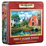 Puzzle 1000 piese Eurographics - Metal Box - The Red Barn (Eurographics-8051-5526)
