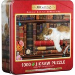 Puzzle 1000 piese Eurographics - Metal Box - The Cat Nap (Eurographics-8051-5545)