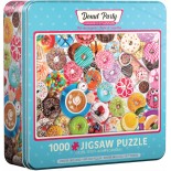 Puzzle 1000 piese Eurographics - Metal Box - Donut Party (Eurographics-8051-5602)