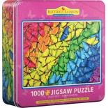 Puzzle 1000 piese Eurographics - Metal Box - Butterfly Rainbow (Eurographics-8051-5603)