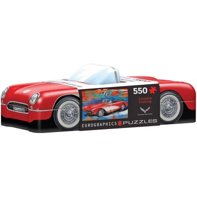 Puzzle 550 piese Eurographics - Corvette Cruising Tin...