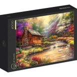 Puzzle 4000 piese Grafika - Chuck Pinson:Brookside Retreat (Grafika-02996-P)