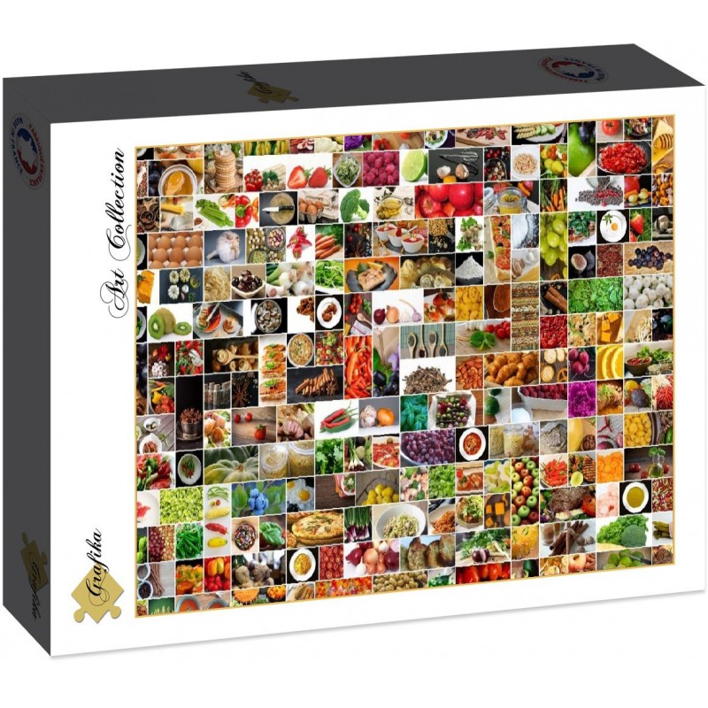 Puzzle 1500 piese Grafika - Collage -...