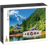 Puzzle 1000 piese Grafika - Jade Dragon Snow Mountain (Grafika-F-30095)